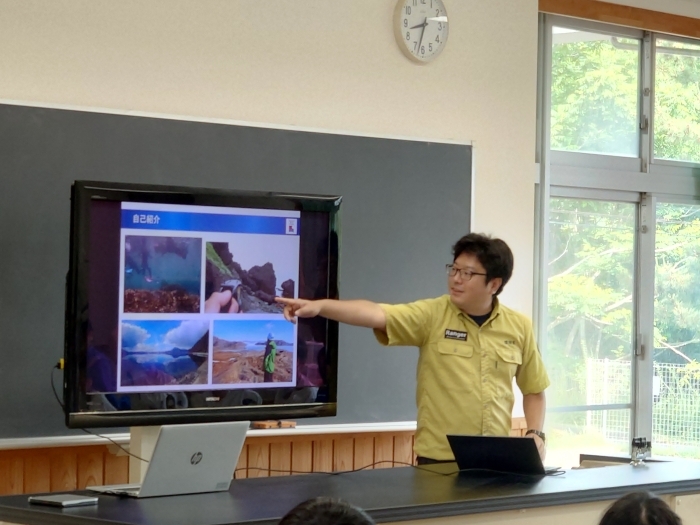 ＃塚本管理官の授業スタート