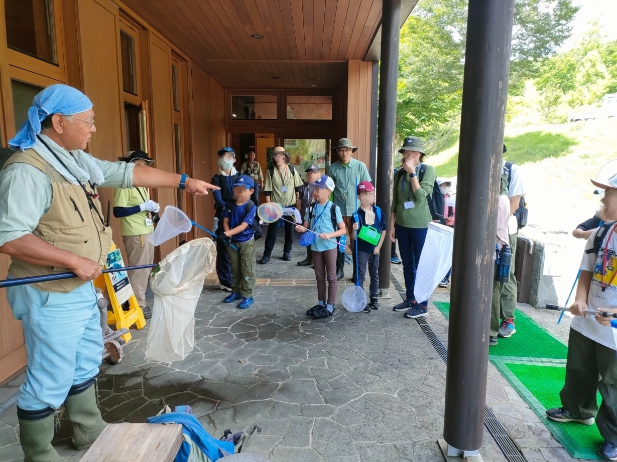 捕虫網レクチャー