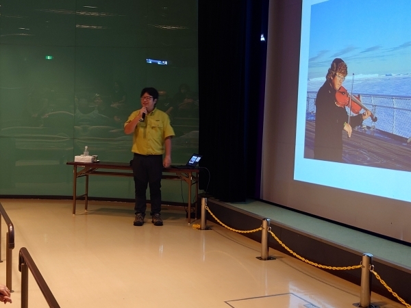 ＃南極はどんな場所かトーク中