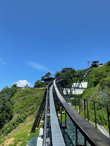 ＃山頂に至るモノレール